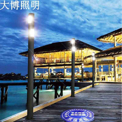 LED現(xiàn)代庭院燈景觀燈圓柱款特色智能文化LOGO投影庭院燈廠家批發(fā)