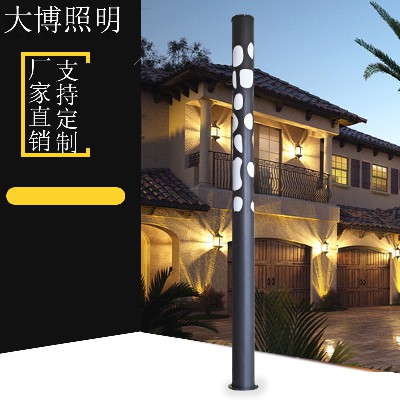 簡約歐式圓柱庭院燈小區(qū)廣場商業(yè)街特色高光效景觀燈柱廠家批發(fā)