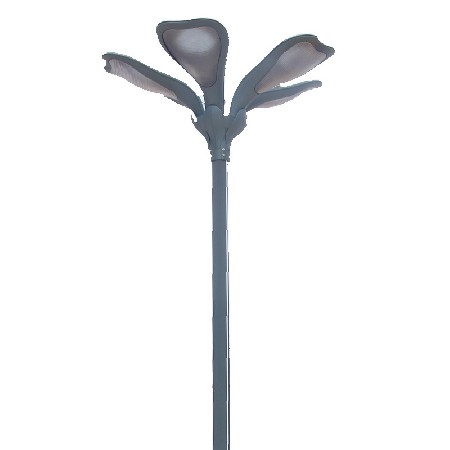 庭院燈特色五葉花瓣造型裝飾藝術鋁制戶外LED小區(qū)廣場景觀燈廠家