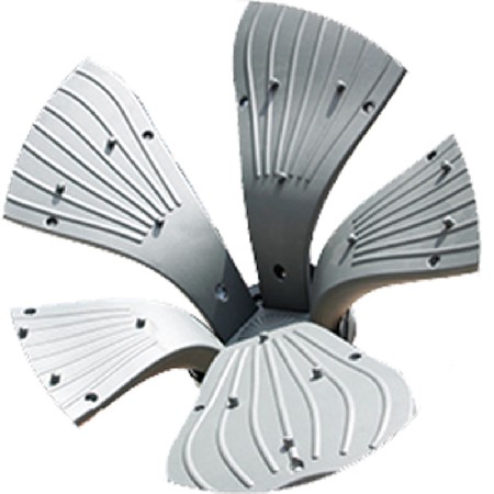 庭院燈特色五葉花瓣造型裝飾藝術鋁制戶外LED小區(qū)廣場景觀燈廠家