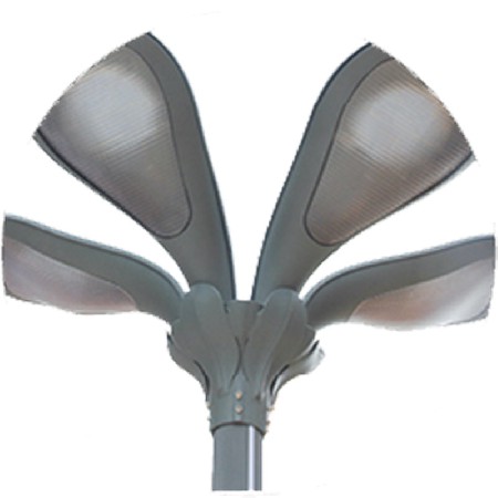 庭院燈特色五葉花瓣造型裝飾藝術鋁制戶外LED小區(qū)廣場景觀燈廠家