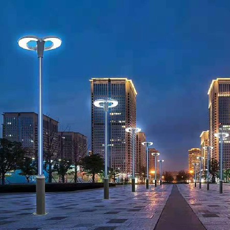 led庭院燈二泉映月景觀燈戶(hù)外特色現(xiàn)代廣場(chǎng)公園道路照明高桿燈