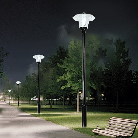 led庭院燈海螺款鋁制歐式庭院燈3米小區(qū)廣場景區(qū)照明小路燈廠家