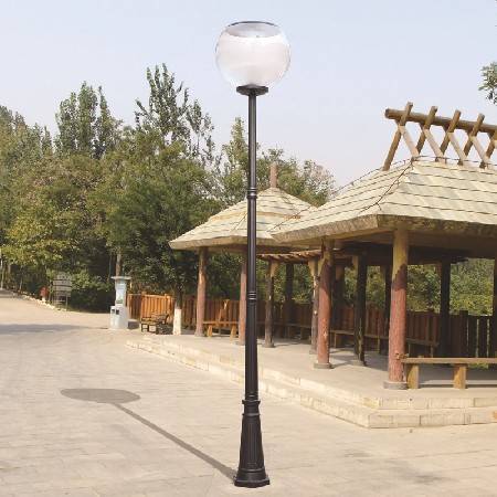 LED景觀燈球形歐式壓鑄鋁庭院燈小區(qū)廣場公園3米特色照明燈批發(fā)