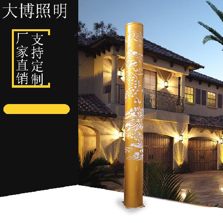 簡約歐式圓柱庭院燈小區(qū)廣場商業(yè)街特色高光效景觀燈柱廠家批發(fā)
