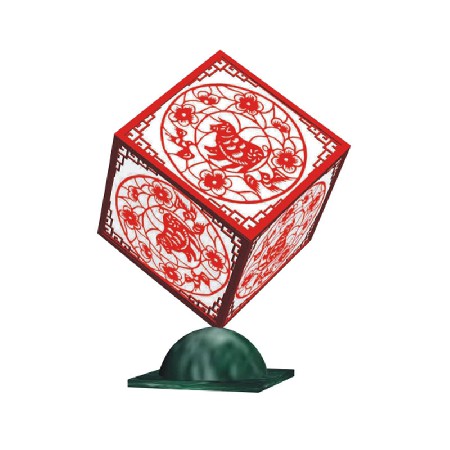 魔方造型景觀燈 特色廣場(chǎng)園林公園小區(qū)亮化戶(hù)外LED景觀燈