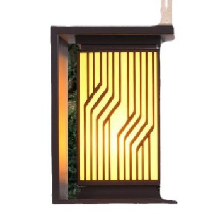 中式太陽(yáng)能柱頭燈 新古典中字庭院燈戶外防水花園別墅圍墻柱子燈