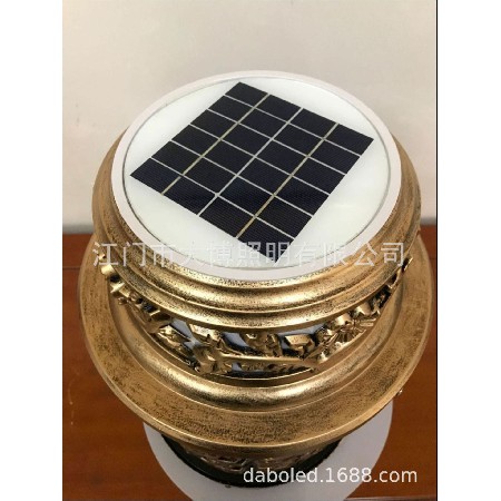 歐式柱頭燈現(xiàn)貨特色鋁制花園別墅小區(qū)門柱圍墻LED柱頭燈廠家批發(fā)